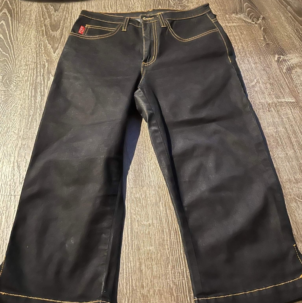 Blue cropped jeans Fine USA